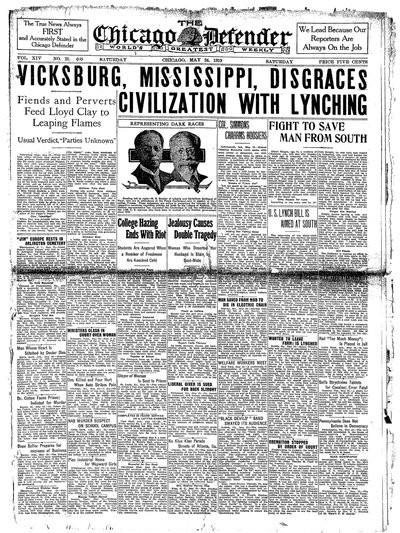 Chicago Defender, May 24, 1919