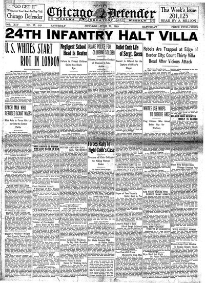 Chicago Defender, Jun 21, 1919
