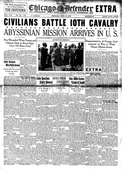 Chicago Defender, Jul 12, 1919