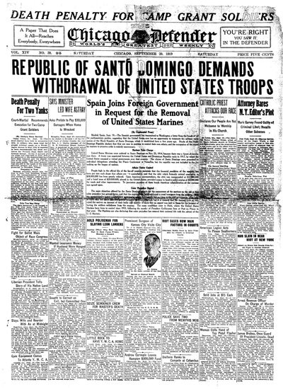Chicago Defender, Sep 20, 1919