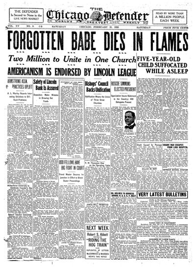 Chicago Defender, Feb 21, 1920