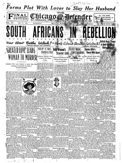 Chicago Defender, Mar 13, 1920