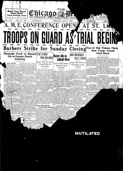 Chicago Defender, May 8, 1920