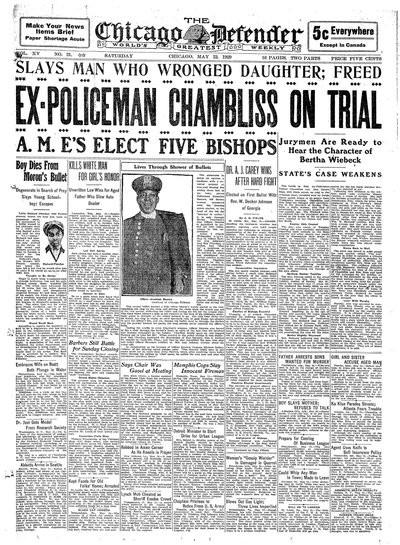 Chicago Defender, May 22, 1920