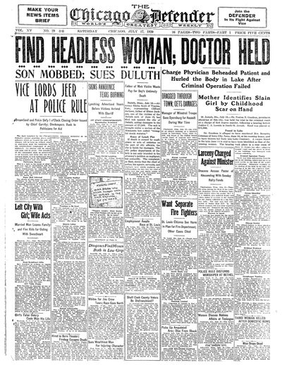 Chicago Defender, Jul 17, 1920