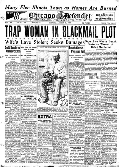 Chicago Defender, Aug 21, 1920