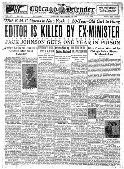 Chicago Defender, Sep 18, 1920