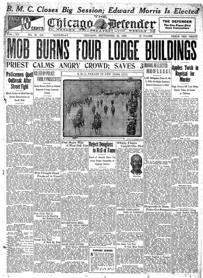 Chicago Defender, Sep 25, 1920