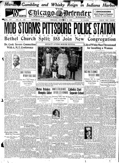 Chicago Defender, Oct 9, 1920