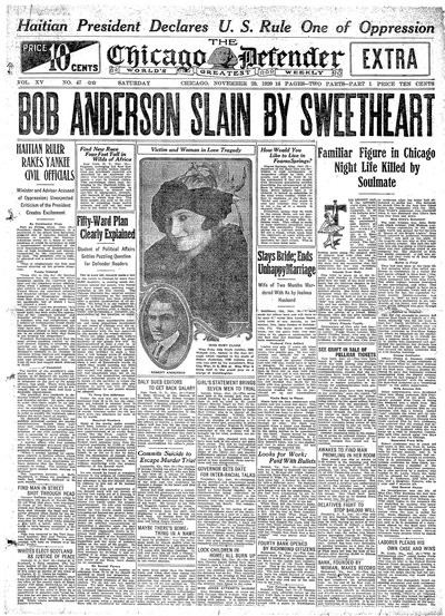 Chicago Defender, Nov 20, 1920