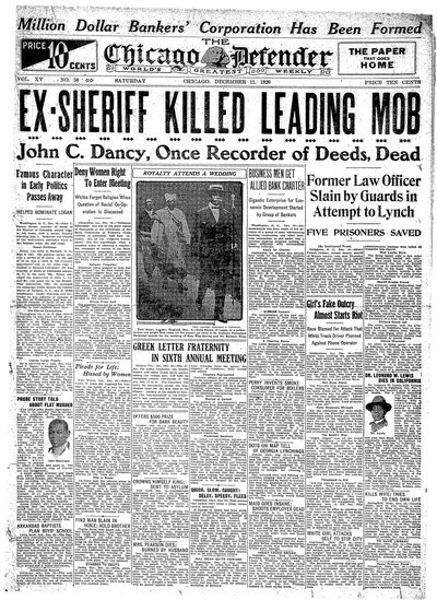 Chicago Defender, Dec 11, 1920