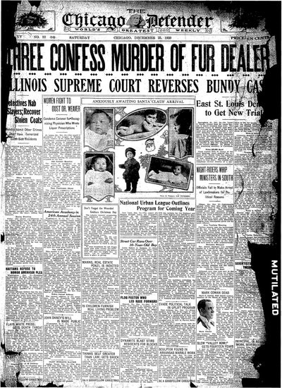 Chicago Defender, Dec 25, 1920