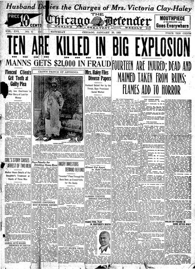 Chicago Defender, Jan 29, 1921