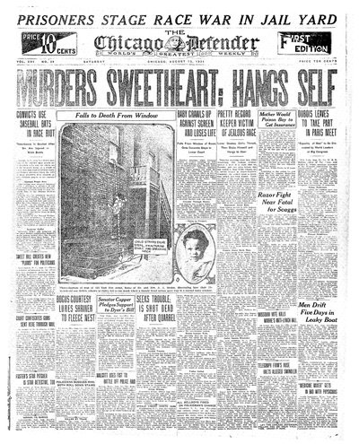 Chicago Defender, Aug 13, 1921