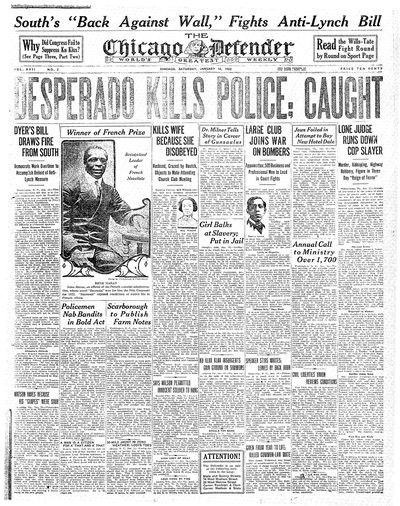 Chicago Defender, Jan 14, 1922