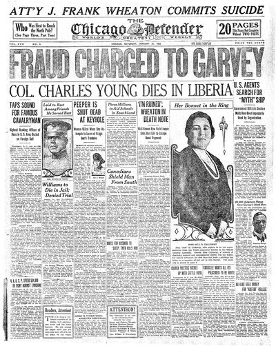Chicago Defender, Jan 21, 1922