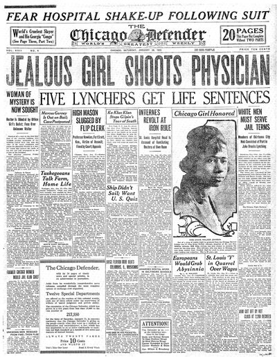 Chicago Defender, Jan 28, 1922
