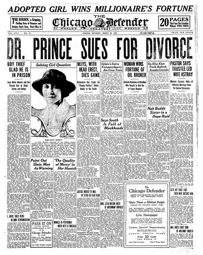 Chicago Defender, Mar 25, 1922