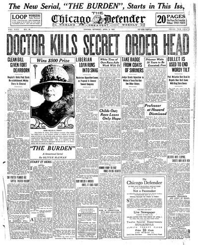 Chicago Defender, Apr 8, 1922