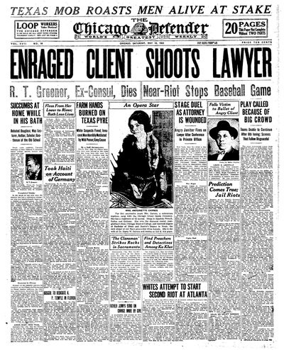 Chicago Defender, May 13, 1922