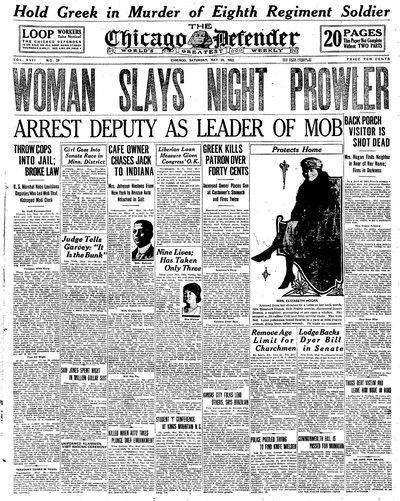 Chicago Defender, May 20, 1922