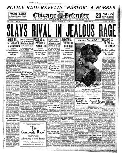 Chicago Defender, Jul 8, 1922