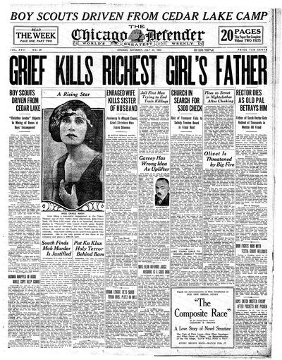 Chicago Defender, Jul 22, 1922