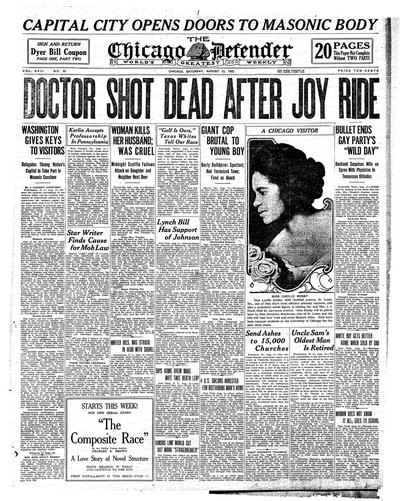 Chicago Defender, Aug 12, 1922