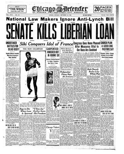 Chicago Defender, Sep 30, 1922