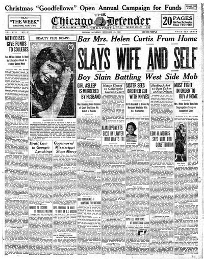 Chicago Defender, Nov 25, 1922