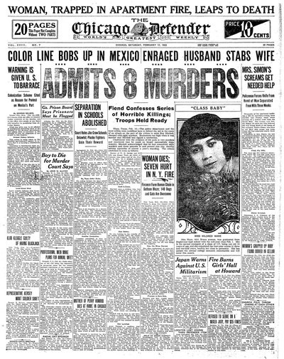 Chicago Defender, Feb 17, 1923