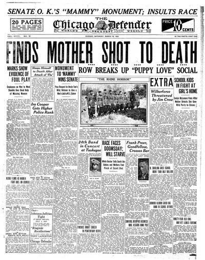 Chicago Defender, Mar 10, 1923