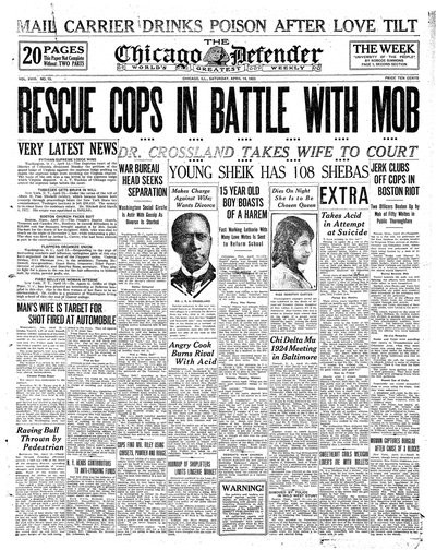 Chicago Defender, Apr 14, 1923