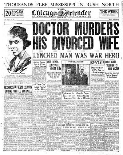 Chicago Defender, May 12, 1923