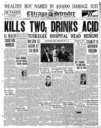 Chicago Defender, Sep 8, 1923
