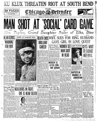 Chicago Defender, Sep 15, 1923