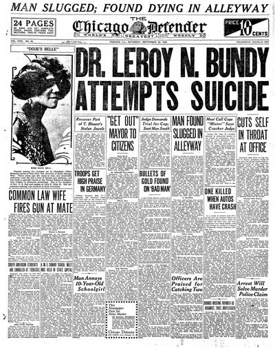 Chicago Defender, Sep 22, 1923