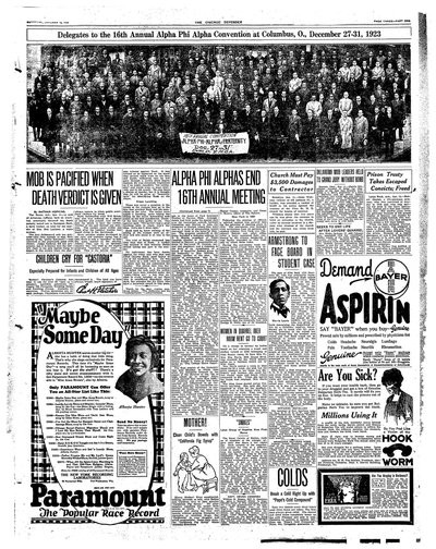 Chicago Defender, Jan 12, 1924