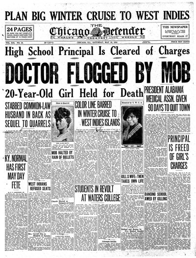 Chicago Defender, May 10, 1924