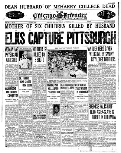 Chicago Defender, Aug 30, 1924