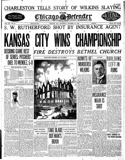 Chicago Defender, Oct 27, 1924
