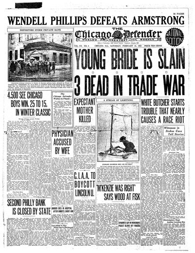 Chicago Defender, Feb 21, 1925