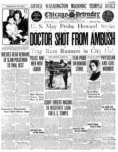 Chicago Defender, May 23, 1925
