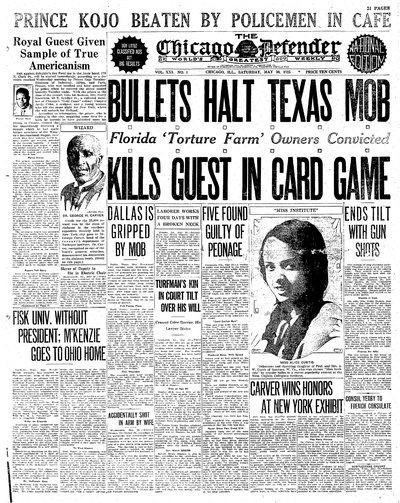 Chicago Defender, May 30, 1925