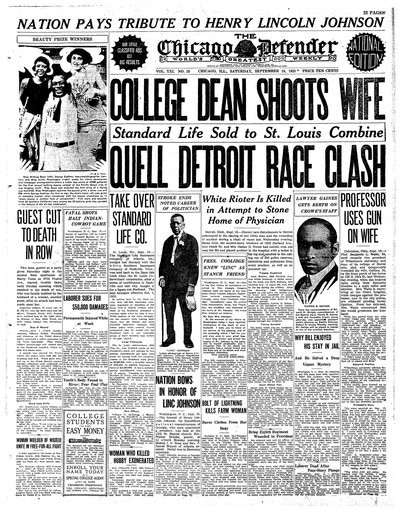 Chicago Defender, Sep 19, 1925