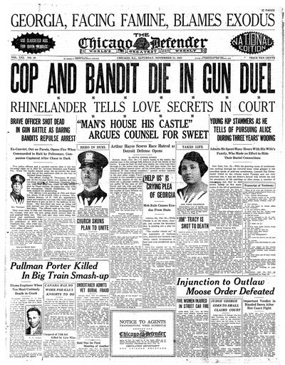 Chicago Defender, Nov 21, 1925