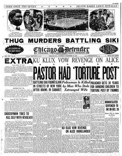 Chicago Defender, Dec 19, 1925
