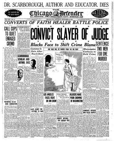 Chicago Defender, Sep 18, 1926
