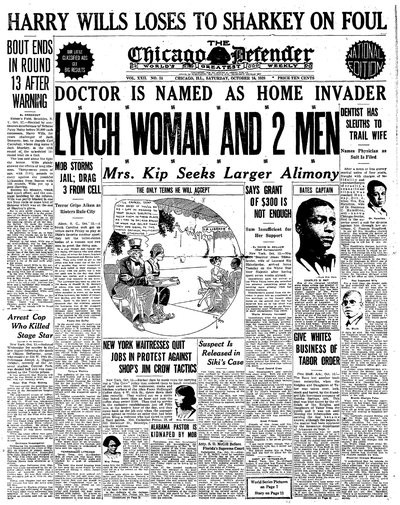 Chicago Defender, Oct 16, 1926