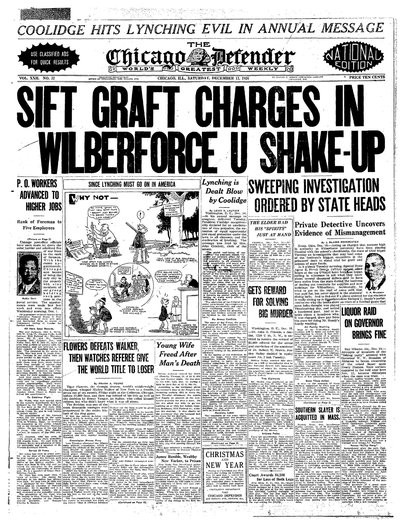 Chicago Defender, Dec 11, 1926